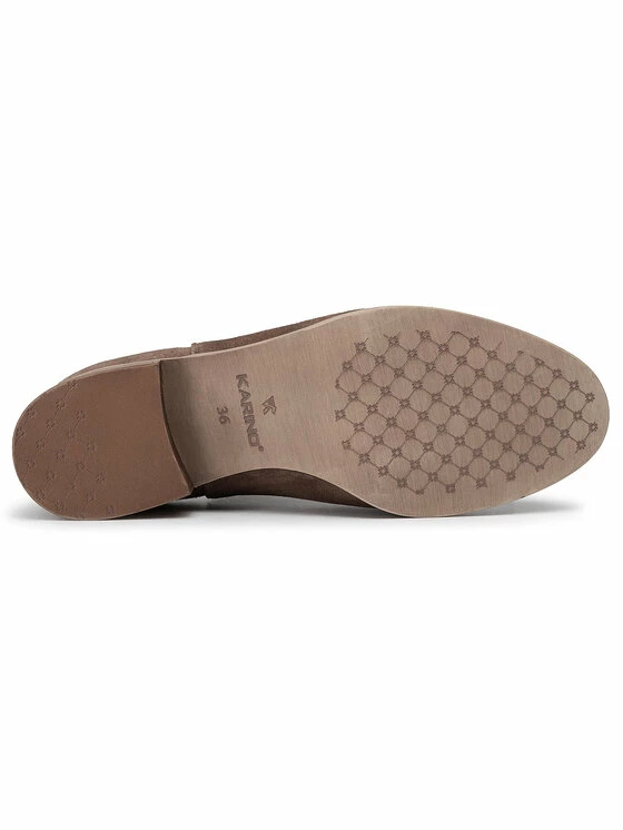 Karino Γυναίκες Biker Μποτάκια Μποτάκια 2958/008-P Καφέ - Image 4