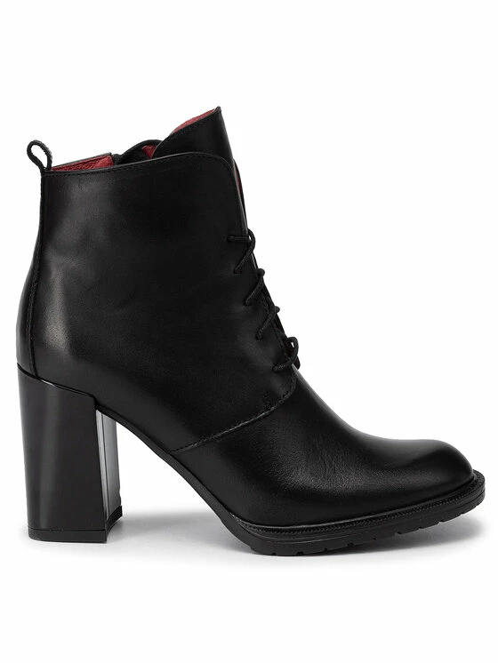 Karino Γυναίκες Biker Μποτάκια Μποτάκια 2766/076-P Μαύρο - Image 2