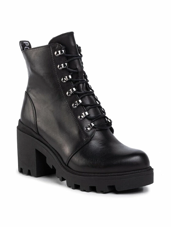 Karino Γυναίκες Biker Μποτάκια Μποτάκια 3059/076-P Μαύρο