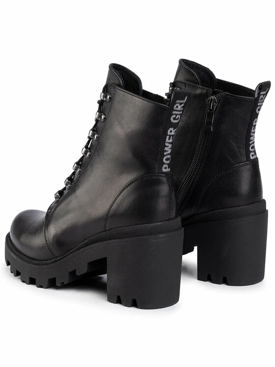 Karino Γυναίκες Biker Μποτάκια Μποτάκια 3059/076-P Μαύρο - Image 3