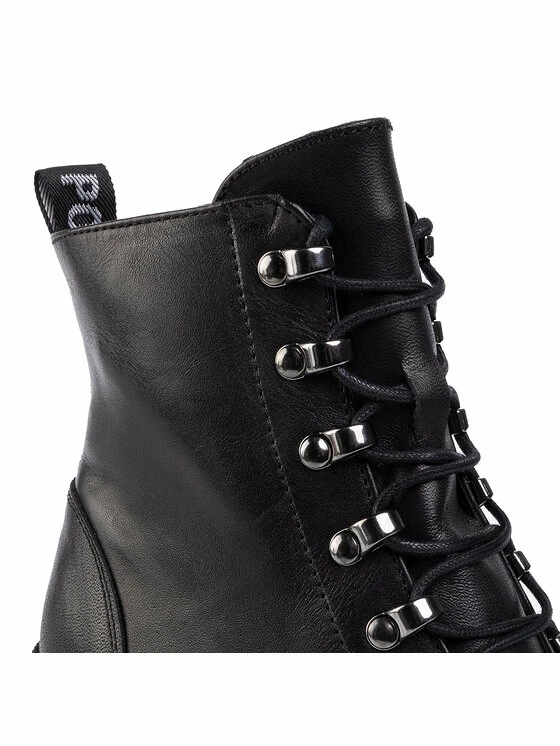 Karino Γυναίκες Biker Μποτάκια Μποτάκια 3059/076-P Μαύρο - Image 6