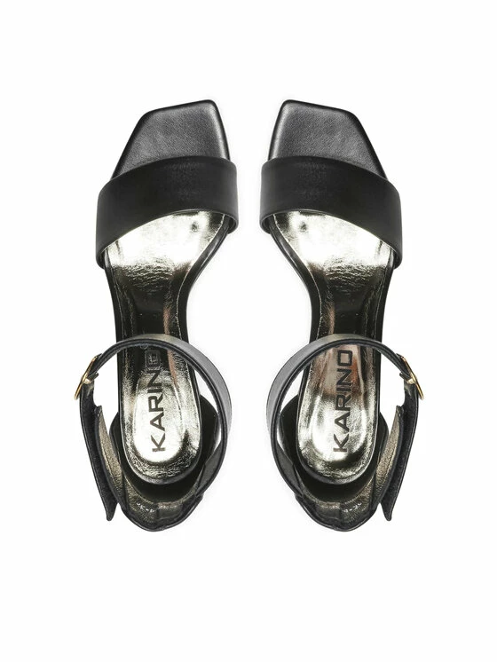 Karino Γυναίκες Σανδάλια 3764/076-P Μαύρο - Image 6
